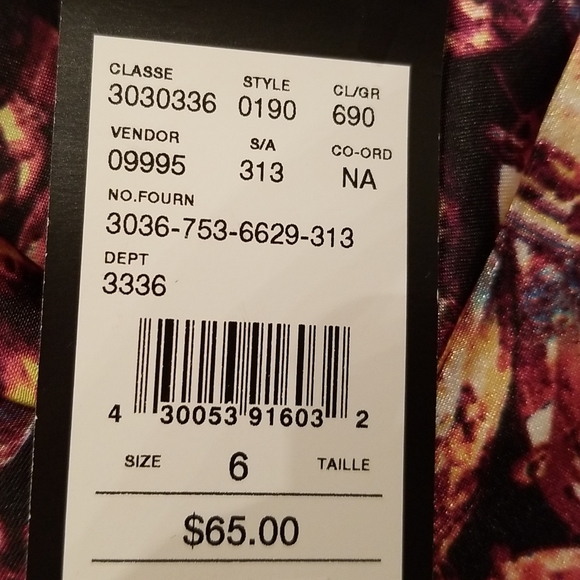 Sleeveless top...Laura.  size 6  multicolored - Picture 2 of 3